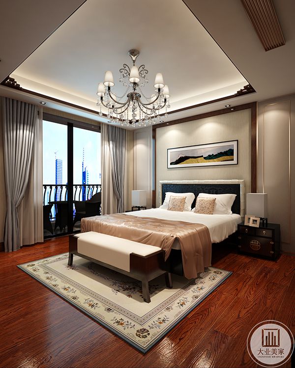 卧室、中式风格