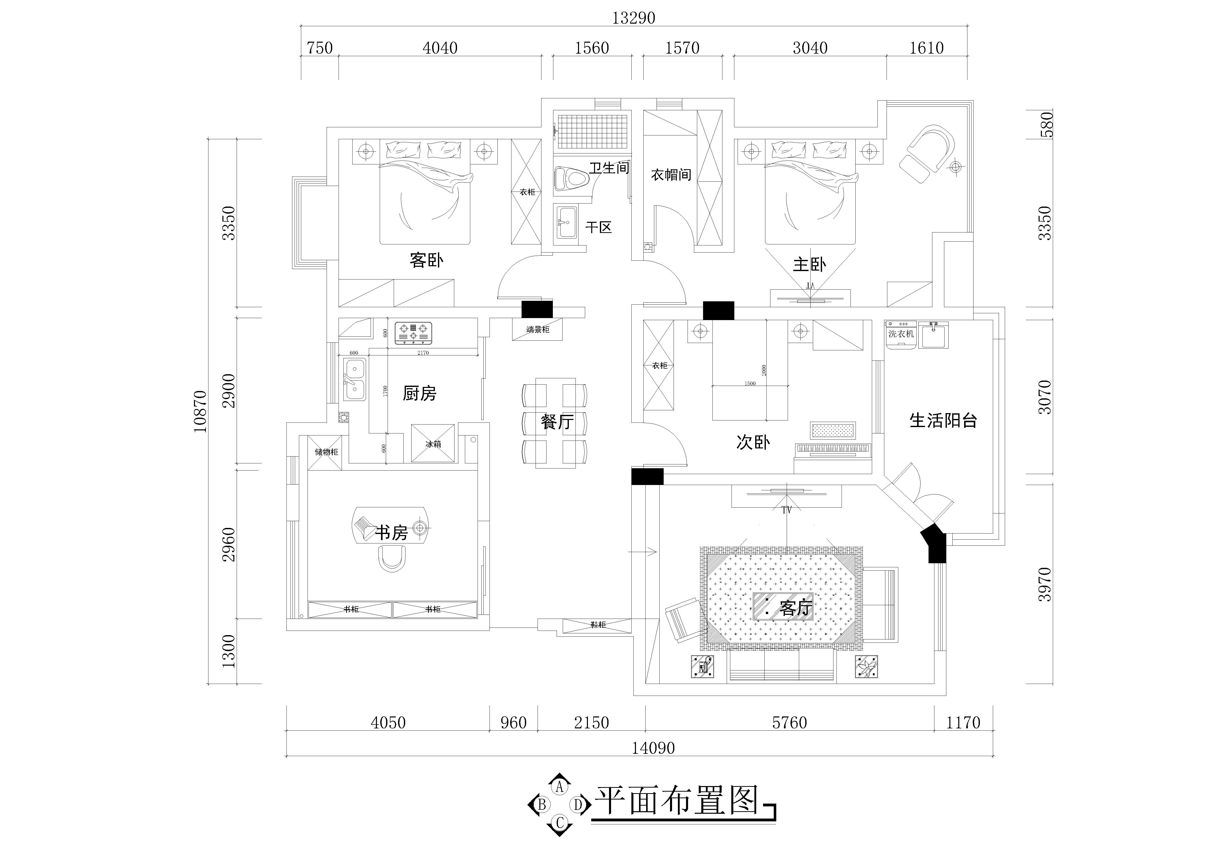 香山美墅平面图